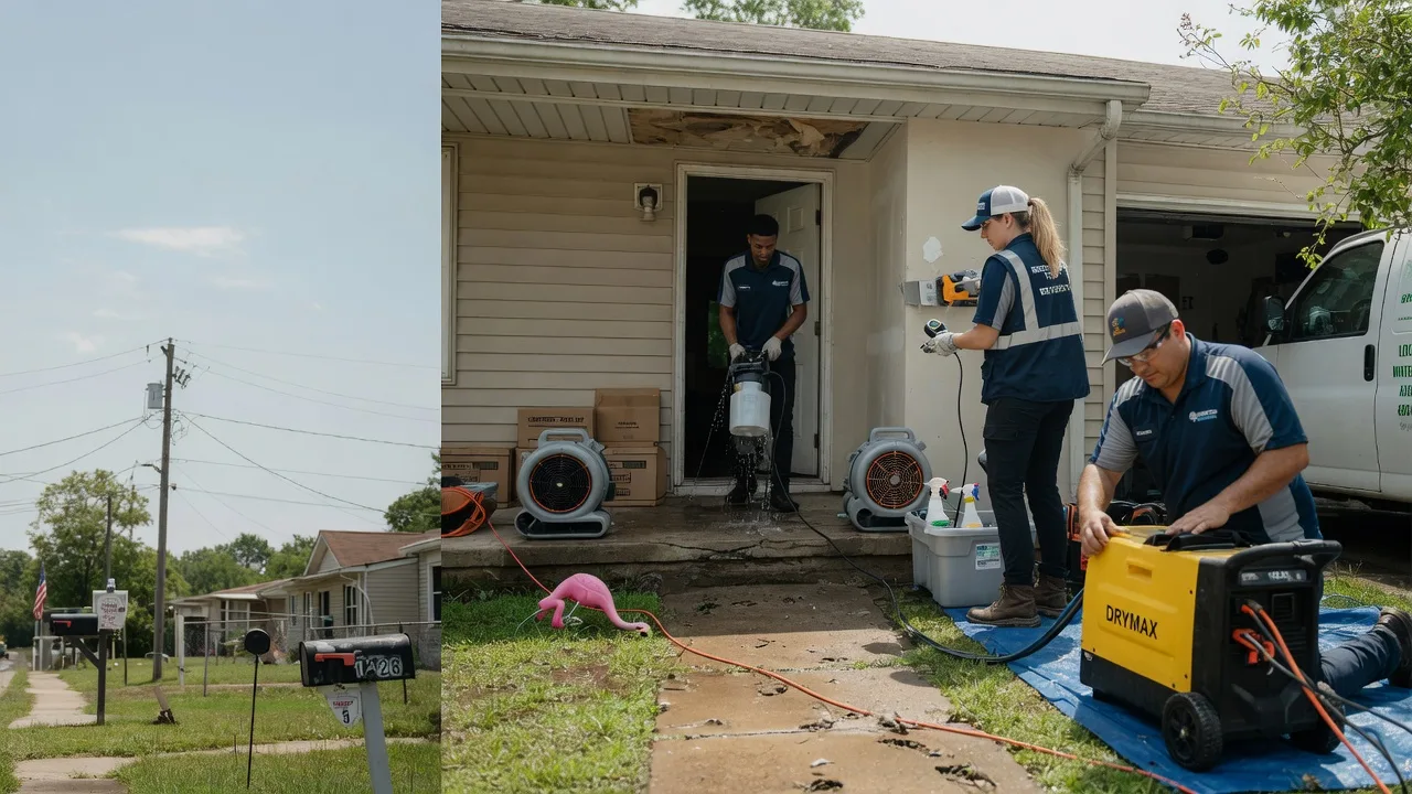 Storm Damage Water Removal in Savanna, OK near me